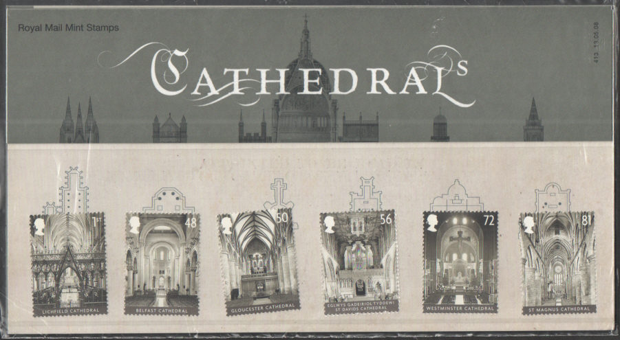 (image for) 2008 Cathedrals Royal Mail Presentation Pack 413